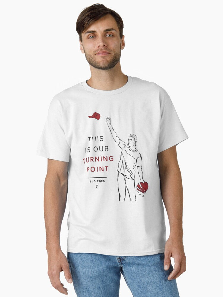 This Is Our Turning Point Charlie Kirk Classic T Shirt T Shirt Premium Quality High CTR Pick