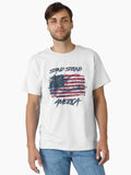 Stand Strong America Flag Classic T Shirt T Shirt Best Seller Look High CTR Pick