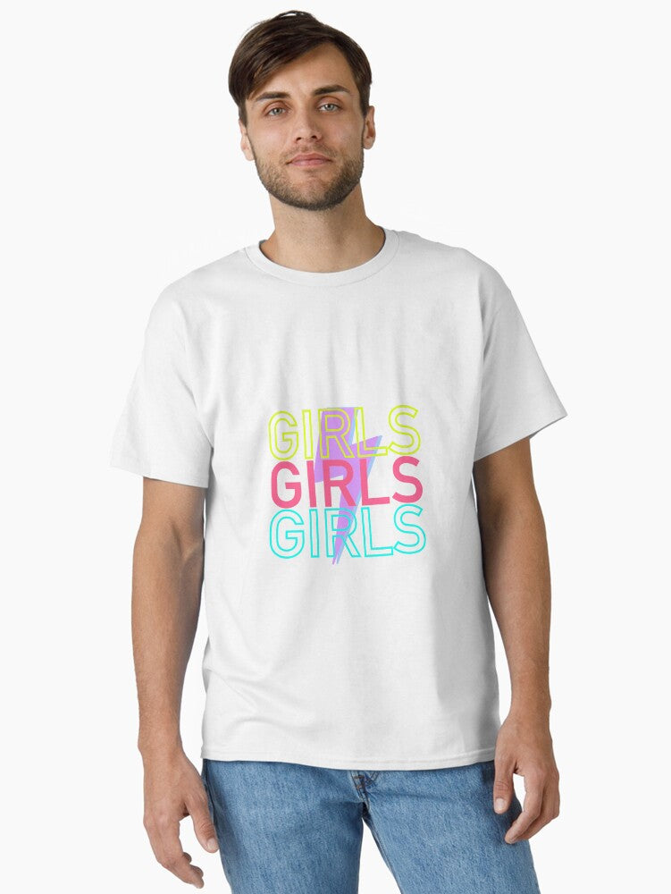 Girls sticker Classic T Shirt T Shirt Aesthetic Fit High CTR Pick