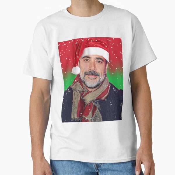 "Jeffrey Dean Morgan- christmas" Classic T-Shirt for Sale by aresilientart