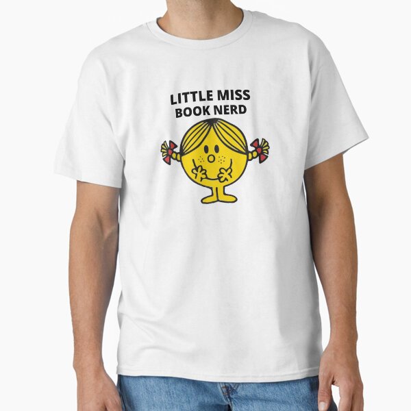 "little miss book nerd" Classic T-Shirt for Sale by sarahswiftie