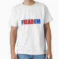 "FREADOM Freedom Banned Books Week Librarian" Classic T-Shirt for Sale by CafePretzel