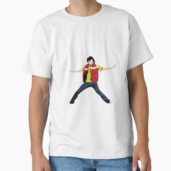 "Flight of the Conchords - Bret's Angry Dance" Classic T-Shirt for Sale by OutlineArt