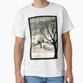 "Book Cover Art of Wuthering Heights by Emily Bronte" Classic T-Shirt for Sale by booksnbobs