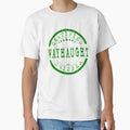 "Certified Wayhaught Shipper (Green Stamp)" Classic T-Shirt for Sale by AlexVR