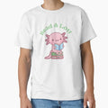 "Cute Read A Lotl Like An Axolotl Book Lover Funny" Classic T-Shirt for Sale by rustydoodle
