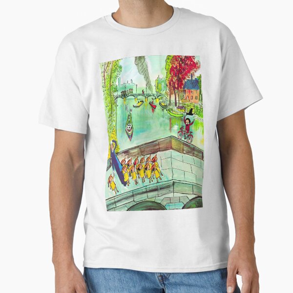 "Madeline Vintage Children's Book Illustration" Classic T-Shirt for Sale by booksnbobs