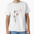 "Cute Dandelion Books Flower Fly Reading Fan Club" Classic T-Shirt for Sale by TimothyCoxShop