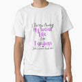 "I Threw Away My Social Life For Fandoms" Classic T-Shirt for Sale by TheChipQueen