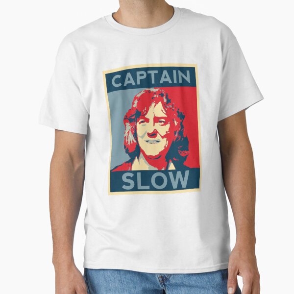 "James May - Captain Slow Classic" Classic T-Shirt for Sale by DULTONSTEWART