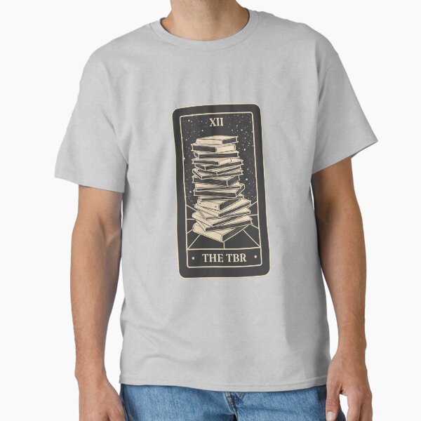 "Bookish Tarot - The TBR (Black Edition)" Classic T-Shirt for Sale by indiebookster
