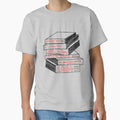 "Haruki Murakami Book Stack" Classic T-Shirt for Sale by louweasely