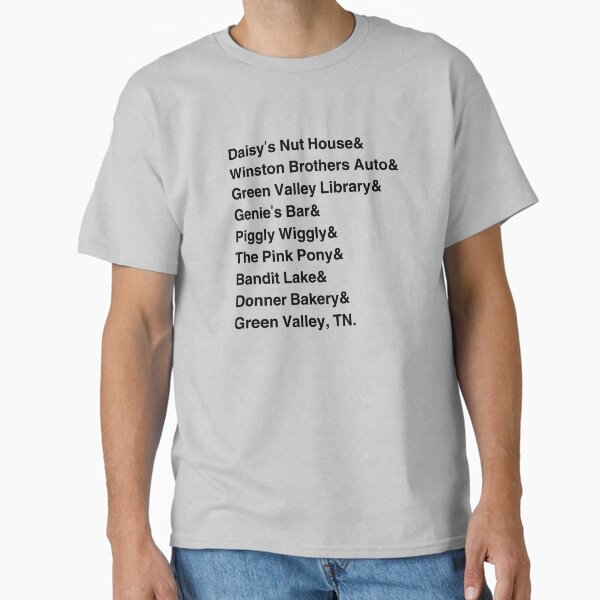 "Oh, the Green Valley places you'll go" Classic T-Shirt for Sale by ReidRomance
