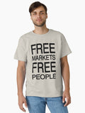 Free Markets Free People Black Classic T Shirt T Shirt Viral US Style Fan Favorite