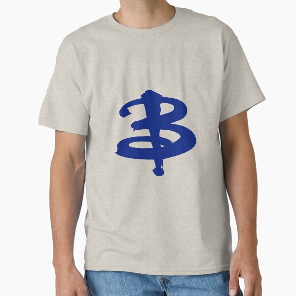 "Buffy The Vampire Slayer 'B' v4.0" Classic T-Shirt for Sale by obsidiandream