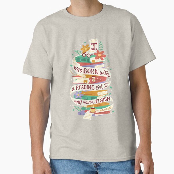 "Reading list" Classic T-Shirt for Sale by risarodil