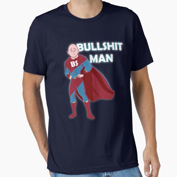 "Karl Pilkington Bullshit Man" Essential T-Shirt for Sale by kurticide