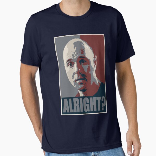 "Karl Pilkington Alright?" Essential T-Shirt for Sale by kurticide