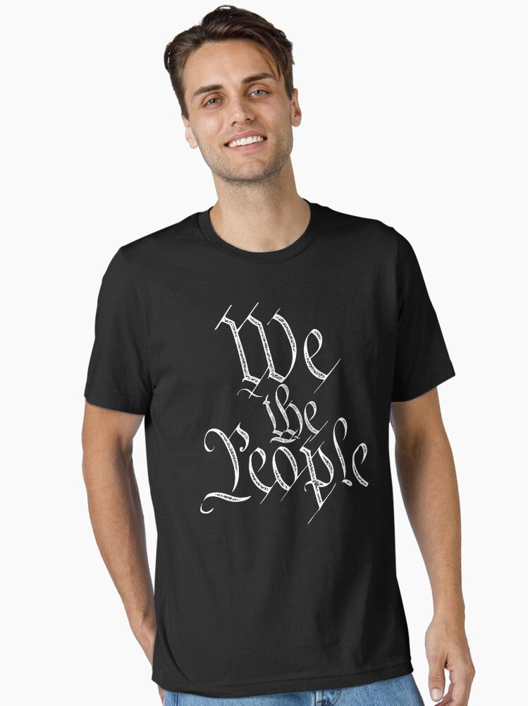 We The People Essential T Shirt T Shirt Viral US Style High CTR Pick