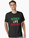 Women Life Freedom Free Iran Essential T Shirt T Shirt Trending 2025 High Search Demand
