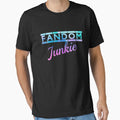 "Fandom Junkie" Essential T-Shirt for Sale by Jeditwins