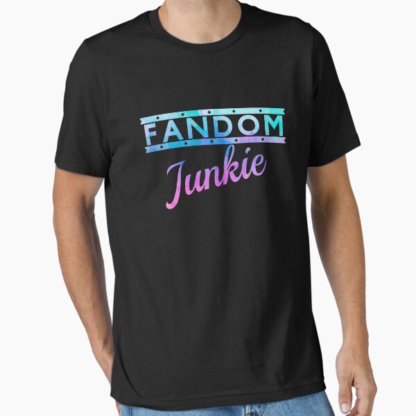 "Fandom Junkie" Essential T-Shirt for Sale by Jeditwins