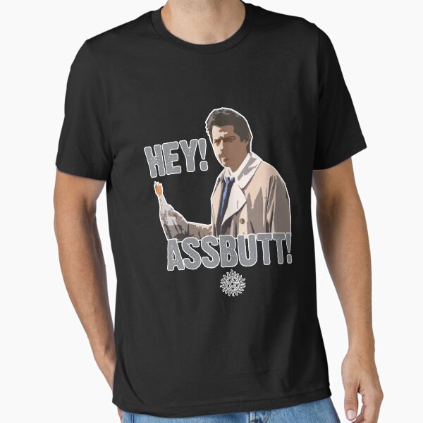 "Hey! Assbutt!" Essential T-Shirt for Sale by RubyFox