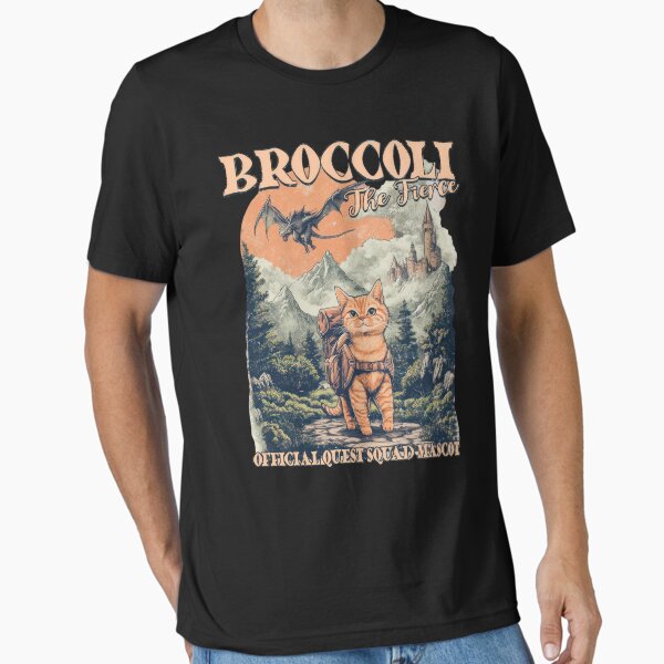 "Broccoli The Fierce Quest Squad Fourth Wing Inspired" Essential T-Shirt for Sale by VirgilPeck