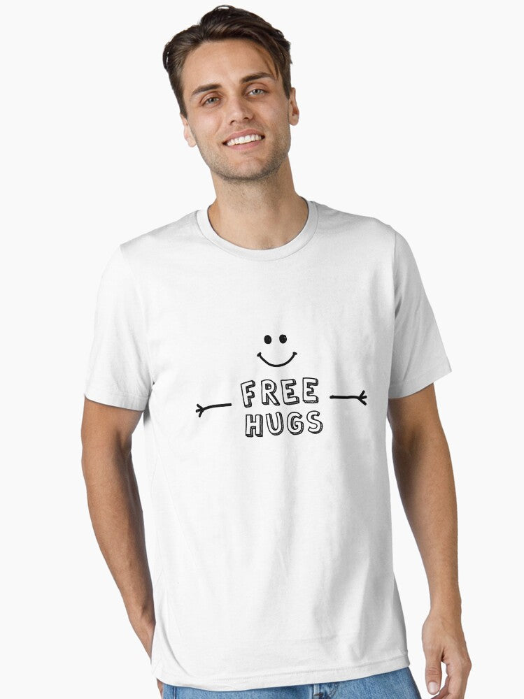 Free Hugs for Everyone Essential T Shirt T Shirt Best Seller Look Daily Comfort Wear