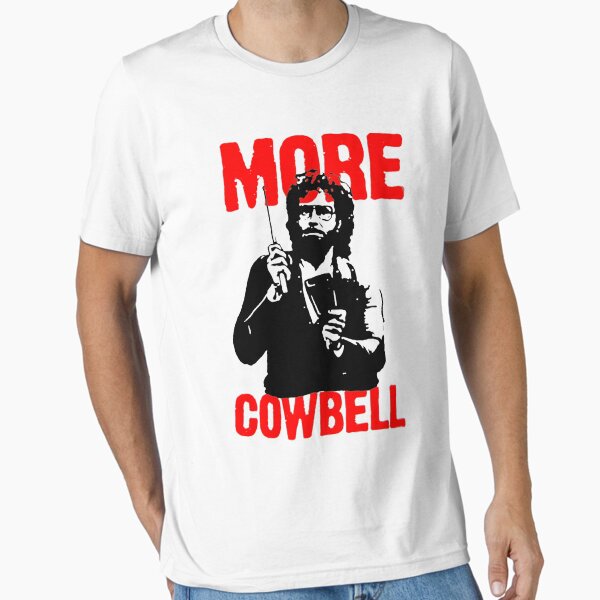"More Cowbell T-Shirt" Essential T-Shirt for Sale by astropop