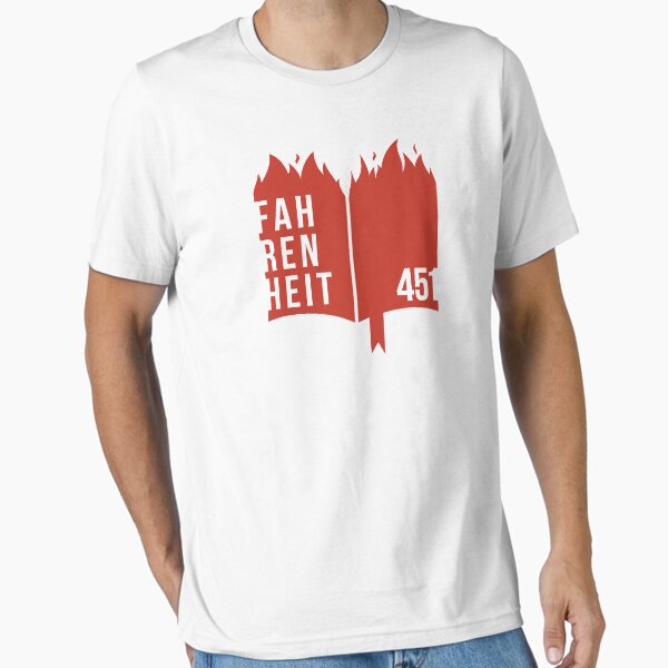 "Fahrenheit 451" Essential T-Shirt for Sale by PauEnserius