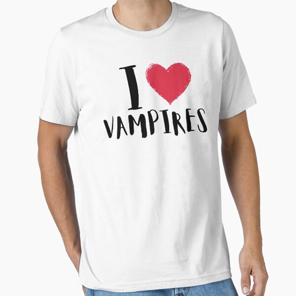 "I Heart Vampires" Essential T-Shirt for Sale by hellofanverse