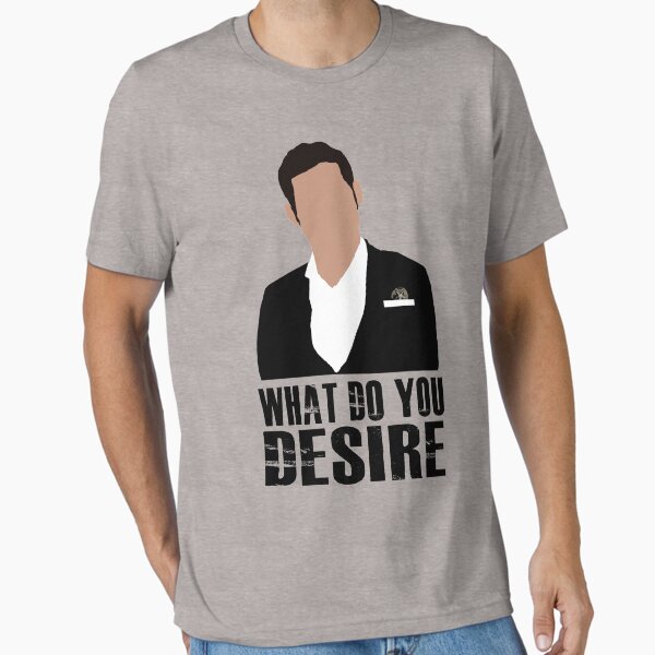 "Lucifer -What do you disire" Essential T-Shirt for Sale by kurticide