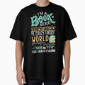 "Book Nerd" Oversized T-Shirt for Sale by KsuAnn