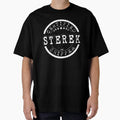 "Certified Sterek Shipper (White Stamp)" Oversized T-Shirt for Sale by AlexVR