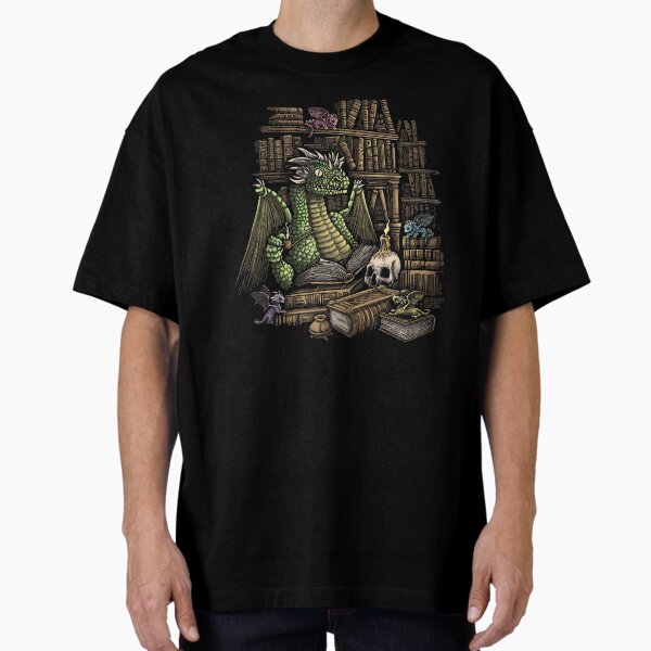 "Book Wyrm" Oversized T-Shirt for Sale by kg07
