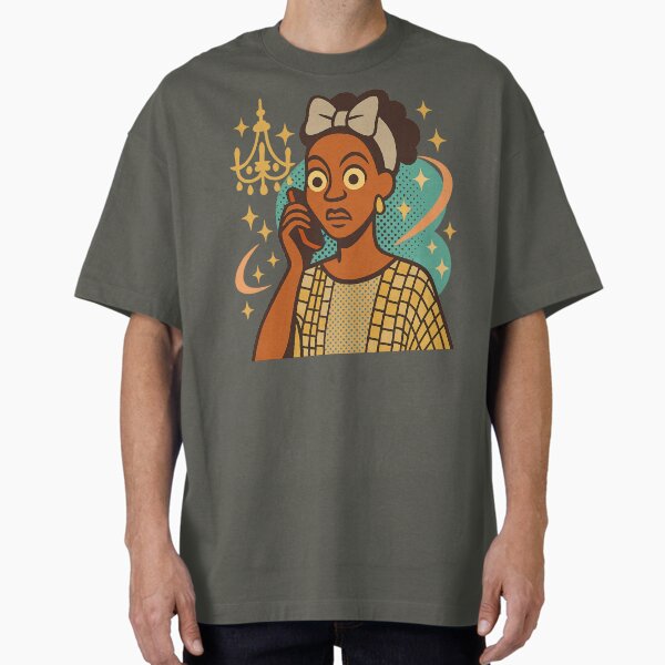 "Mary Cosby 2003 Dom Pérignon Meme – RHOSLC Iconic Bravo Moment" Oversized T-Shirt for Sale by GirlyPopped