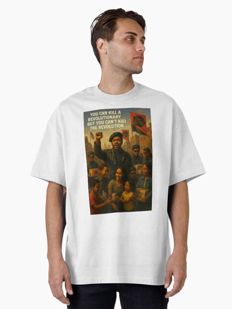 Fred Hampton Power to the People Oversized T Shirt T Shirt Premium Quality Fan Favorite