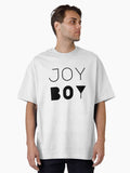 "Joy Boy" Minimalist Holiday Design Oversized T-Shirt