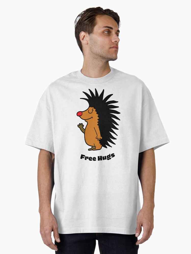 Funny Free Hugs Oversized T Shirt T Shirt Trending 2025 Top Rated Design