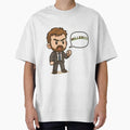 "MILLER!!! – Chibi Alec Hardy Yelling Fan Art – Broadchurch" Oversized T-Shirt for Sale by SheriffRomero