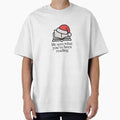 "He Sees What You’ve Been Reading Minimalist Line Art Book Lover Shirt" Oversized T-Shirt for Sale by WSPrintCrafter