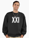 Roman numeral Premium Oversized Sweatshirt T Shirt Gift Ready