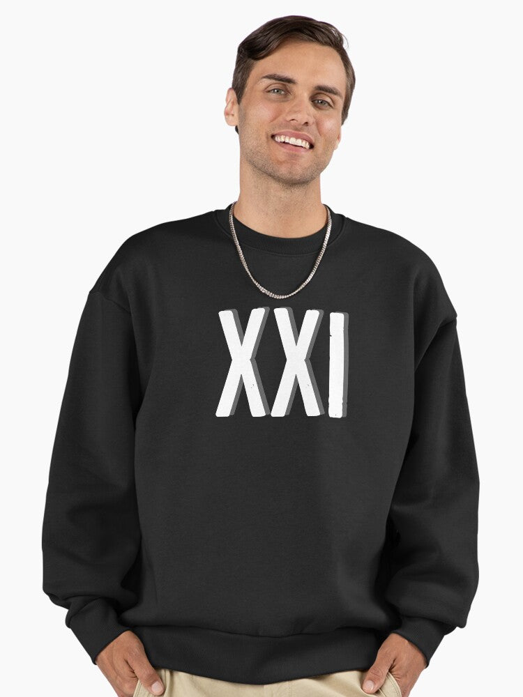 Roman numeral Premium Oversized Sweatshirt T Shirt Gift Ready