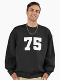 75 seventy five white soccer league Premium Oversized Sweatshirt T Shirt US Market