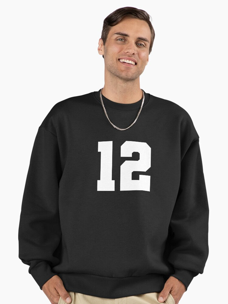 12 twelve white soccer league Premium Oversized Sweatshirt T Shirt US Market