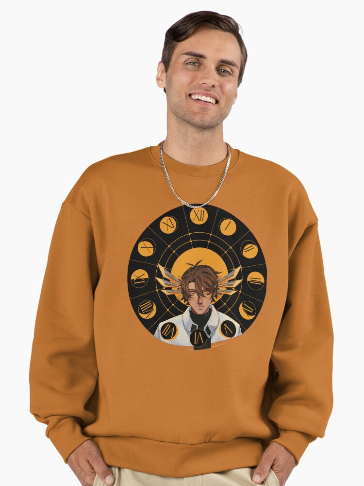 Daydream Eclipse Roman Numeral Version Premium Oversized Sweatshirt T Shirt US Market