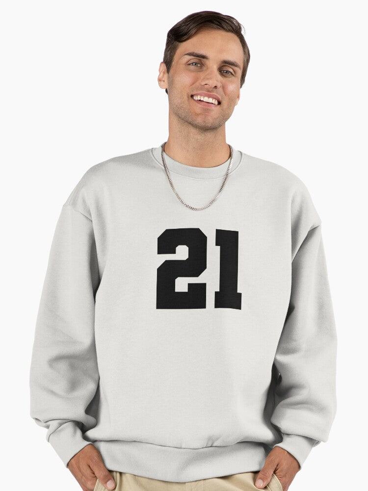 21 twenty one black soccer league Premium Oversized Sweatshirt T Shirt US Market