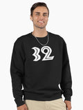 32 thirty two white tribal african Pullover Sweatshirt T Shirt Minimal Style