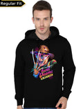 Rocky Davies 80s Villain Black Hoodie
